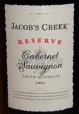 Jacobs Creek - Cabernet Sauvignon South Eastern Australia Reserve 0