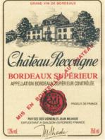 Chteau Recougne - Bordeaux Suprieur 2018