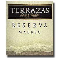 Bodegas Terrazas de los Andes - Malbec Mendoza Reserva 2017