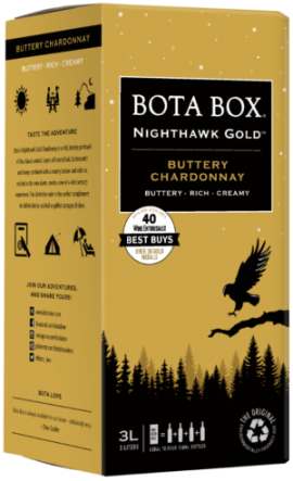 Bota Box - Nighthawk Gold Chardonnay NV (3L) (3L)