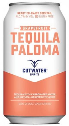 Cutwater Spirits - Grapefruit Tequila Paloma (4 pack 12oz cans) (4 pack 12oz cans)