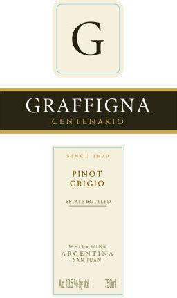 Graffigna - Pinot Grigio Centenario San Juan NV