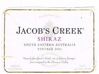 Jacobs Creek - Shiraz South Eastern Australia NV