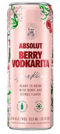Absolut - Berry Vodkarita Sparkling NV (4 pack 12oz cans) (4 pack 12oz cans)