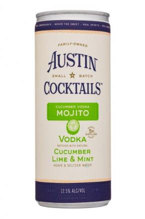 Austin Cocktails - Cucumber Vodka Mojito (4 pack 12oz cans) (4 pack 12oz cans)