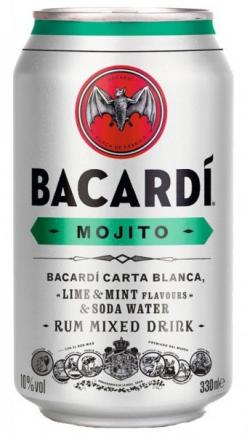Bacardi - Mojito 4pk Cans (4 pack 12oz cans) (4 pack 12oz cans)