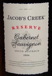 Jacobs Creek - Cabernet Sauvignon South Eastern Australia Reserve NV