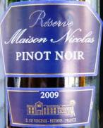 Maison Nicolas - Pinot Noir Vin de Pays dOc Rserve 2021